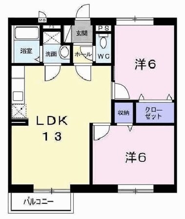 加古川駅 徒歩13分 2階の物件間取画像